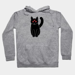 Black Cat Third Eye Hoodie